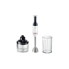 Bosch Serie 4 ErgoMaster MSM4W220 Hand Blender - Elegant White Design for Effortless Blending and Cooking Perfection!